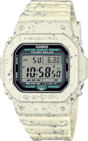 Casio G-Shock Recycled Resin White Green Digital Watch G5600BG-5 in Saudi Arabia