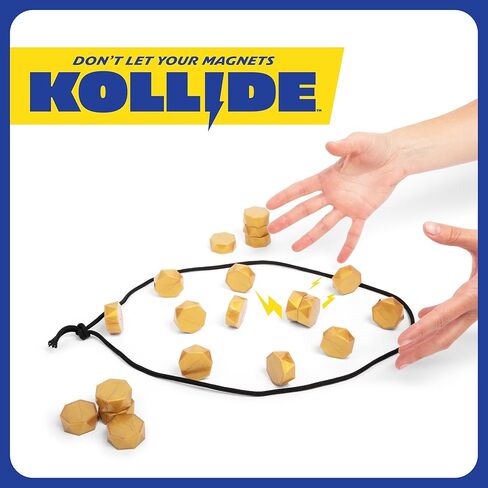 Kollide - The Game of Magnetic Attraction, Magnetic Chess Game, Strategy Games for Kids and Adults by Relatable, Perfect Christmas Games for Kids & Stocking Stuffers in Kuwait