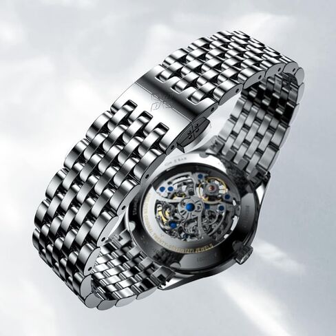 Agelocer Watches Automatic for Men Mechanical Tourbillon Skeleton Watch Men's Wrist Watch Watch Luxury Dress Watch Watches Watches Skeleton Dial in Kuwait