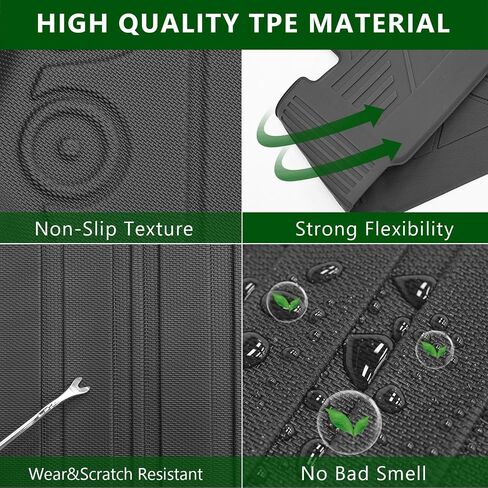 حصيرة الأرضية متوافقة مع 2022-2025 Acura MDX Cargo Mat Planer Liner Backrest Trunk Mat Planer Planer for 2022-2025 Acura MDX Accessories in Saudi Arabia
