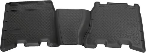 Husky Liners Classic Style Series | 1999-2004 جيب جراند شيروكي | بطانات الطابق الأمامي ، الأسود | 30601 in Kuwait