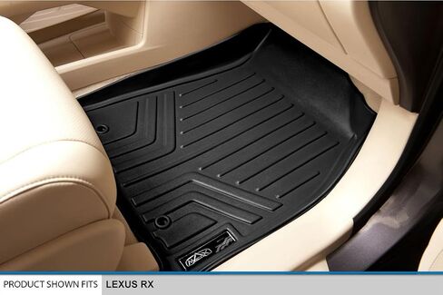 SMARTLINER Custom Fit Floor Mats 2 Rows and Cargo Liner Set Black for 2013-2015 Lexus RX350/RX450h in Saudi Arabia