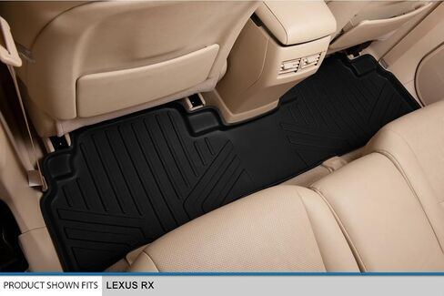 SMARTLINER Custom Fit Floor Mats 2 Rows and Cargo Liner Set Black for 2013-2015 Lexus RX350/RX450h in Saudi Arabia