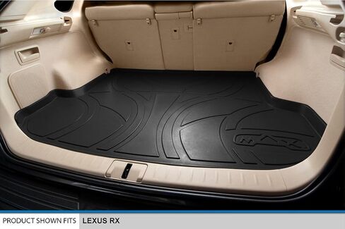 SMARTLINER Custom Fit Floor Mats 2 Rows and Cargo Liner Set Black for 2013-2015 Lexus RX350/RX450h in Saudi Arabia