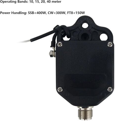 JYR8010-400W نهاية بنك الاحتياطي الفيدرالي هوائي 400 واط هوائي الراديو على الموجات القصيرة 4 الفرقة 10 متر 12 متر 15 متر 17 متر 20 متر 30 متر 40 متر 80 متر سلك طويل هوائي 1:64 Balun in Kuwait