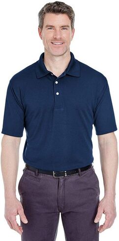 Ultraclub Men's Stain-release Performance Polo Shirt in Saudi Arabia