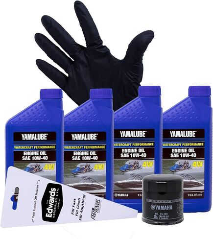 Edwards Oil Change Kit fits 2011-2021 Yamaha VX 1800 WaveRunner Watercraft in Saudi Arabia
