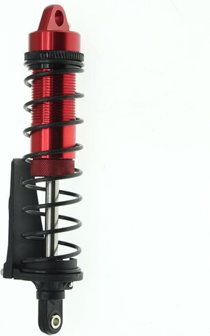 REDSPIDER RC Shock Absorber Set With mudguard（4pcs）Multiple specifications to choose from， for TRAXXAS 1/10 Slash Remo Hobby HuanQi 727 Short Truck RC Car ﻿ (Red（90mm）) in Saudi Arabia