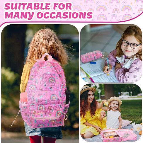 3 Pack Mesh Backpack for Kids, Blue Camouflage in Saudi Arabia