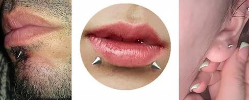 Anodized G23 Grade Titanium 14 Gauge Lip Labret with Cone - Tragus Bar Piercing - Helix, Cartilage Labret Stud - Tragus Piercing Jewelry in Saudi Arabia