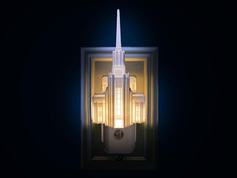 Idaho Falls LDS Temple Night Light (Plug-in, LED) in Saudi Arabia
