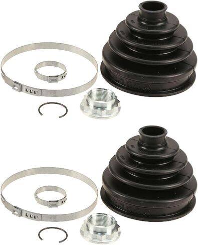 Replacement Pair Set of 2 Front Outer N CV Joint Boot Kits for BMW E46 325xi 330xi E53 X5 in Saudi Arabia