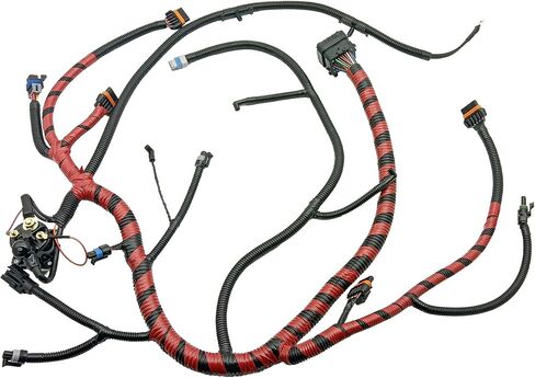 PartsFlow Engine Wiring Harness for Ford F250 F350 F-Super Duty 1994 1995 1996 7.3L S/D Direct Injected Turbo Diesel, Car Wire harness Replace# F6TZ9A451F in Saudi Arabia