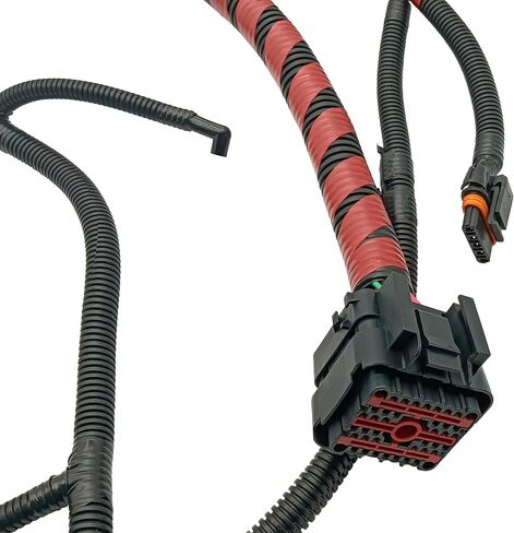 PartsFlow Engine Wiring Harness for Ford F250 F350 F-Super Duty 1994 1995 1996 7.3L S/D Direct Injected Turbo Diesel, Car Wire harness Replace# F6TZ9A451F in Saudi Arabia