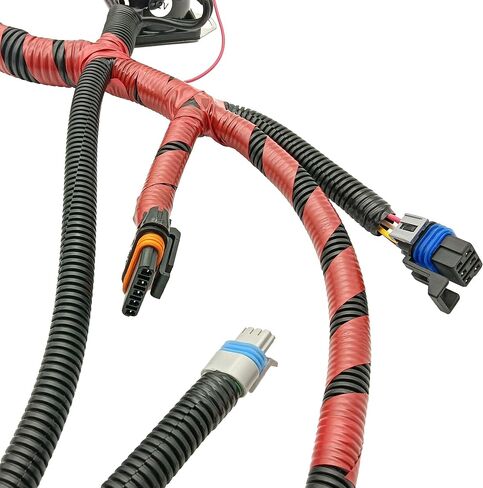 PartsFlow Engine Wiring Harness for Ford F250 F350 F-Super Duty 1994 1995 1996 7.3L S/D Direct Injected Turbo Diesel, Car Wire harness Replace# F6TZ9A451F in Saudi Arabia