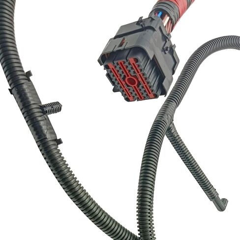 PartsFlow Engine Wiring Harness for Ford F250 F350 F-Super Duty 1994 1995 1996 7.3L S/D Direct Injected Turbo Diesel, Car Wire harness Replace# F6TZ9A451F in Saudi Arabia