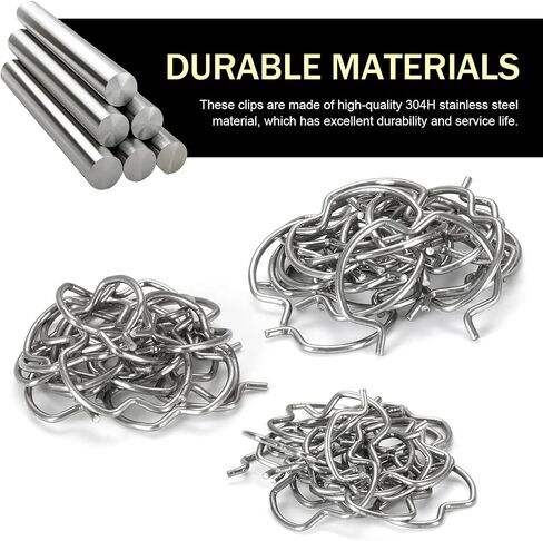 18 PCS 800-801 مقاطع موصل سريعة ، 6-3/8 "6-1/2" 6-5/8 "مقاطع خطوة زيت النقل ، استبدال مقاطع البديل للخرطوم ، Universal لمعظم السيارات (الفضة) in Kuwait