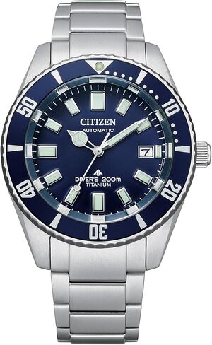Citizen Promaster Dive Automatic Titanium Bracelet Watch | 41mm | NB6021-68L in Saudi Arabia