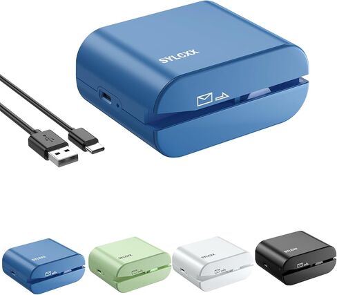 Rechargeable Electric Letter Opener - Electric Envelope Opener, Letter Openers Envelope Slitter for Office & Home Desks, Mail Openers with Safe Cutting and Portable Design in Kuwait