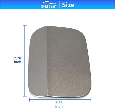 RLDYM FUELL FILLER TANK CAP CAP CAP COVER 561809857 for VW Volkswagen Passat 2012 2013 2014 2015 2017 2018 (561809857-titanium) in Saudi Arabia