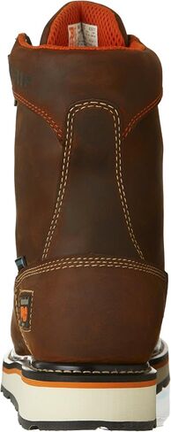 Timberland Pro - Mens Gridworks 8â€ Alloy Safety Toe Waterproof Boot, Size: 11 2E US, Color: Brown in Saudi Arabia