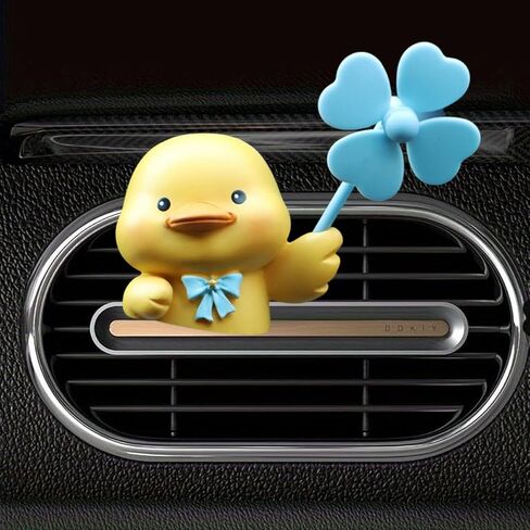 Pig Car Air Fresheners Vent Clips, Cute Rotating Windmill Dashboard Air Vent Trim Clip Accessories, Creative Cartoon Auto Aroma Diffuser Interior Decoration for Car (Pig) in Saudi Arabia