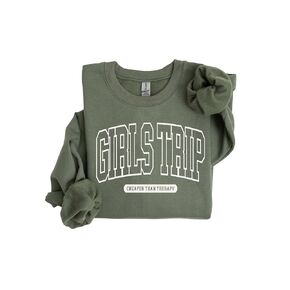 Girls Trip 2024 Sweatshirt ، Hoodie Girls Weekend Hoodie ، Besties مطابقة القمصان ، Girls Vacation & Best Friend Sweatshirt ، Westies Goys ، BFF Gift in Kuwait