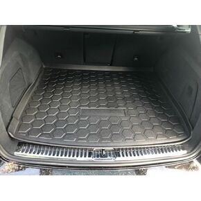 Cargo Liner - Trunk Mat for Porsche Cayenne 2011-2018 – Weather-Resistant Trunk Mats for Cars with Raised Lip – Non-Slip Car Trunk Mat Rubber – Easy to Install – Laser Pre-Cut Design in Kuwait