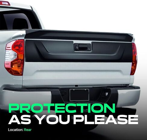 YHTAUTO TABINGATE CAPP CAP FIT لشيفروليه سيلفرادو 1500/2500/3500 ، سيلفرادو 1500/2500 HD & GMC Sierra 1500/2500/3500 | غلاف تقليم الجزء الخلفي من الجانب الخلفي الأسود المغطى بغطاء الحامي in Kuwait