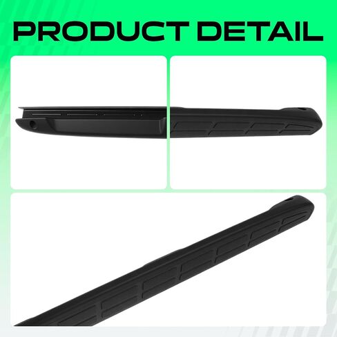 YHTAUTO TABINGATE CAPP CAP FIT لشيفروليه سيلفرادو 1500/2500/3500 ، سيلفرادو 1500/2500 HD & GMC Sierra 1500/2500/3500 | غلاف تقليم الجزء الخلفي من الجانب الخلفي الأسود المغطى بغطاء الحامي in Kuwait