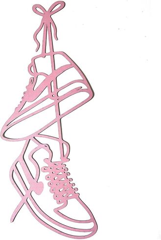 FZFQHCJH Metal Sneaker Wall Decor ، فريدة من نوعها ديكور غرفة في سن المراهقة ، ديكور الغرفة للصبي وفتاة غرفة نوم ، فن الجدار المعدني ، مخطط الجدار لعشاق الأحذية الرياضية ، هدية الصديق ، 15 * 5.9 بوصة in Kuwait
