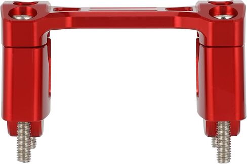 Riseers Clamp Clamp Risers1 1/8 "Triple Tree Bar مع Risers لـ CRF 110 CRF110F 2013 2014 2015 2017-2024 RED in Saudi Arabia