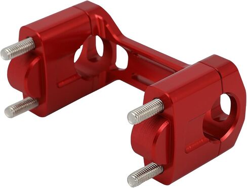 Riseers Clamp Clamp Risers1 1/8 "Triple Tree Bar مع Risers لـ CRF 110 CRF110F 2013 2014 2015 2017-2024 RED in Saudi Arabia