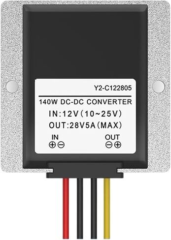 1pc 12V إلى 28V Boost الوحدة 12V إلى 28V محول الطاقة 12V إلى 28V منظم السيارات (12V إلى 28V 8A_28V) in Saudi Arabia