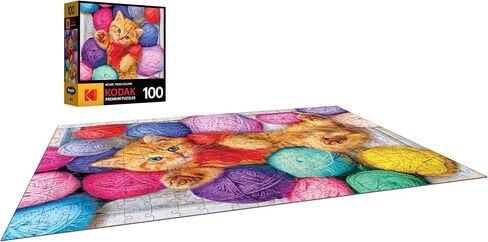 RoseArt - Kodak Premium - Puppy Socks - 100 Piece Jigsaw Puzzle in Kuwait