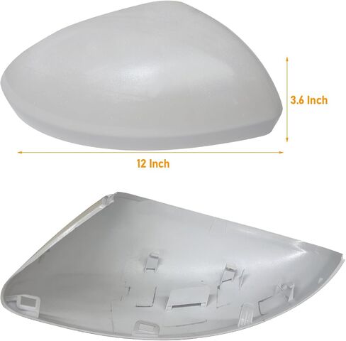 Moonlinks Compatible with Nissan Sentra 2020 2021 2022 2023 2024 Side Mirror Cover Replacement, Glossy Black Right Passenger Side Clip-on Mirror Cap for Sentra S/SR/SV/Sense/Advance/Exclusive in Saudi Arabia