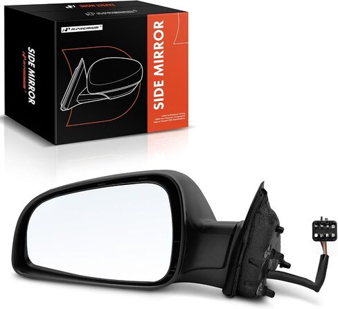A-Premium Driver Side Power Door Mirror - Compatible with Chevrolet Malibu 2008-2012 & Saturn Aura 2007-2009 - Non-Heated Manual Folding Black Outside Rear View Mirror - Replace# 20893752 in Saudi Arabia