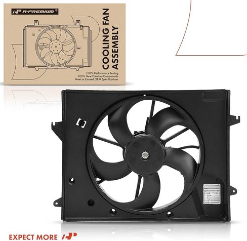 A -Premium Engine Graviator Cooling Assombly متوافق مع طرز Hyundai المختارة - Sonata 2015 2016 ، 2.4L - استبدل# HY3115151 ، 25231C2000 in Saudi Arabia