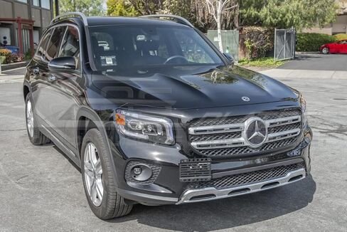 Extreme Online Store Replacement for 2019-Present Mercedes Benz GLB250 & GLB35 AMG | EOS Plate Version 1 Front Bumper Tow Hook License Relocator Mount Bracket Tow-551 (Mid Size) in Saudi Arabia