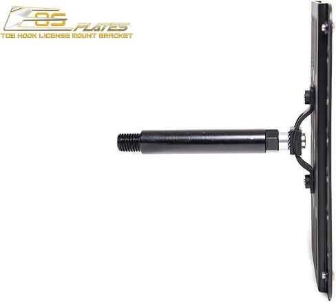 Extreme Online Store Replacement for 2019-Present Mercedes Benz GLB250 & GLB35 AMG | EOS Plate Version 1 Front Bumper Tow Hook License Relocator Mount Bracket Tow-551 (Mid Size) in Saudi Arabia