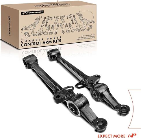 A-Premium 2 x Front Lower Control Arm, with Bushing, Compatible with Honda Accord 1990 1991 1992 1993 in Saudi Arabia