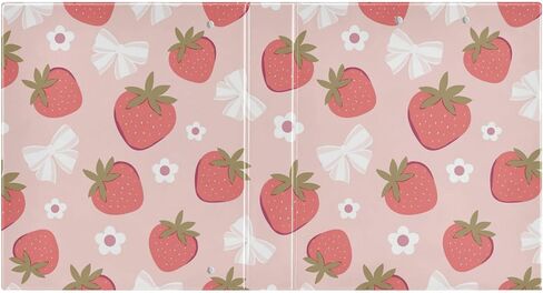 3 Ring Binder 1.5 Inch Ring Kawaii Cute Cats Butterfly Binder Organizer for Letter Size Paper Cute Decorative Hardcover Round Ring Binders for School Office and Home in Kuwait