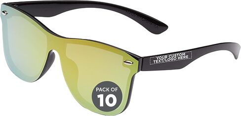 DISCOUNT PROMOS Upper Decks Mirrored Sunglasses in Kuwait