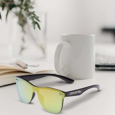 DISCOUNT PROMOS Upper Decks Mirrored Sunglasses in Kuwait
