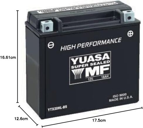 Yuasa YUAM6230X YIX30L-BS Maintenance Free YIX Battery with Acid pack in Saudi Arabia