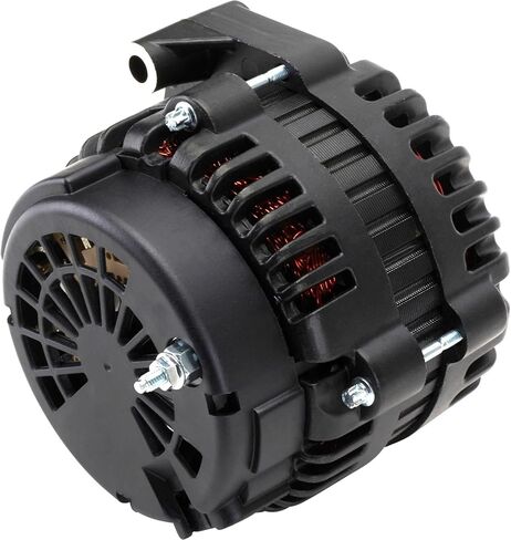 Speedway Motors GM AD244 Style High Output 220 Amps All Black Copnalator - Perfect for Accessories - تناسب شاحنات عصر LS - ترقية أداء موثوقة in Kuwait