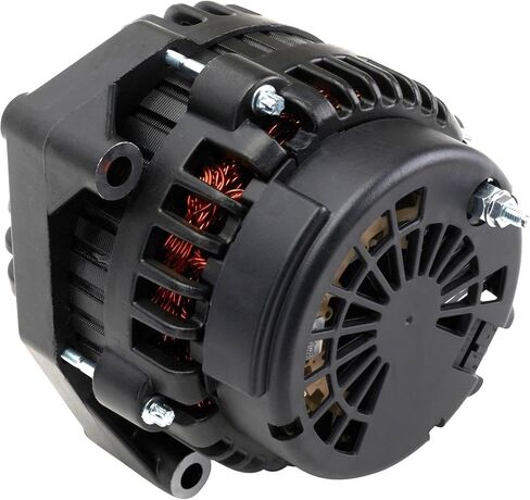 Speedway Motors GM AD244 Style High Output 220 Amps All Black Copnalator - Perfect for Accessories - تناسب شاحنات عصر LS - ترقية أداء موثوقة in Kuwait