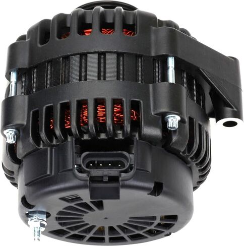 Speedway Motors GM AD244 Style High Output 220 Amps All Black Copnalator - Perfect for Accessories - تناسب شاحنات عصر LS - ترقية أداء موثوقة in Kuwait