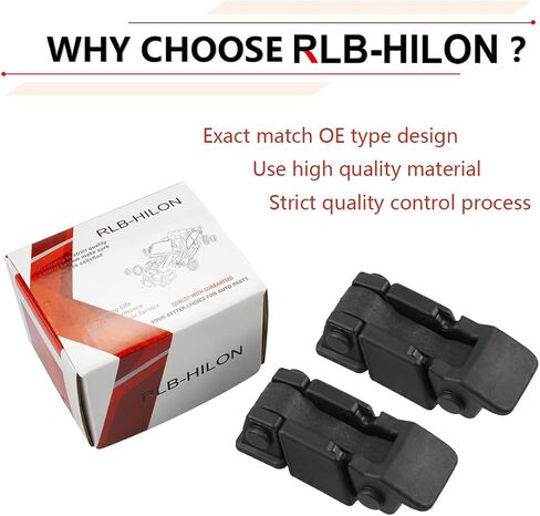 RLB-HILON Hood Latch Compatible with Jeep Wrangler TJ 1997 1998 1999 2000 2001 2002 2003 2004 2005 2006 Year, 1 Pair Hood latches with Bracket in Saudi Arabia