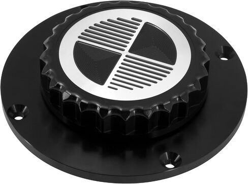 HDBUBALUS Motorcycle Gas Cap Fuel Tank Cap Cover For BMW K Series K75 K100 K1100 Black&White in Saudi Arabia
